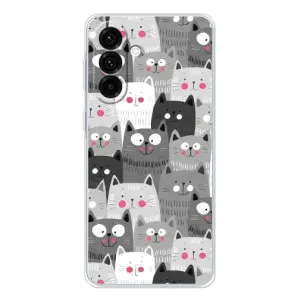 Чохли з Котиками для Samsung Galaxy A36 5G (VPrint) (Мальовані котики)