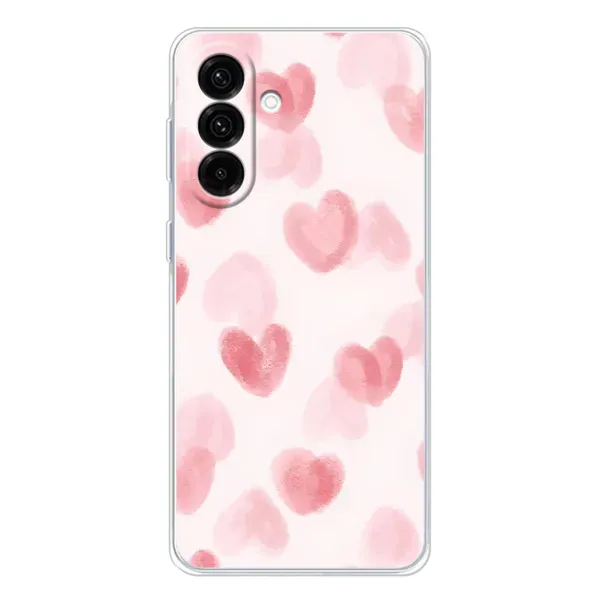 Чехол с принтом «Розовые сердечки» для Samsung Galaxy A36 5G Чехол с принтом «Розовые сердечки» для Samsung Galaxy A36 5G