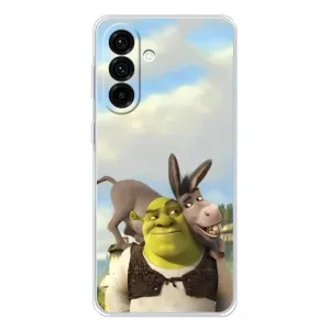 Чохол з мультфільмом Шрек на Samsung Galaxy A36 5G (Шрек та Осел)
