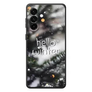 Новогодние, Праздничные Чехлы для Samsung Galaxy A37 - 2024 год (Hello winter)