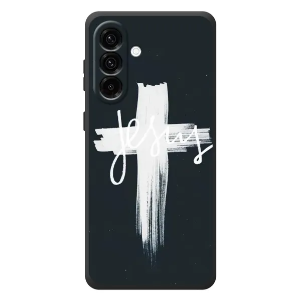 Чехол с принтом «Иисус» для Samsung Galaxy A37