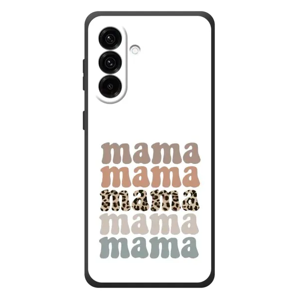 Чехол с принтом «Текстовый коллаж мама» для Samsung Galaxy A37