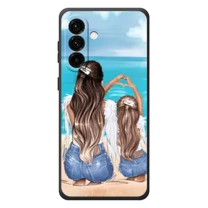 Чехол с печатью для Samsung Galaxy A37 - (Мама с ребенком) (AlphaPrint)