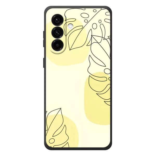 Чехол с принтом «Желтая монстера арт» для Samsung Galaxy A37 Чехол с принтом «Желтая монстера арт» для Samsung Galaxy A37