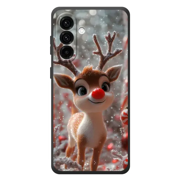 Чехол с принтом «Олень с носом» для Samsung Galaxy A37