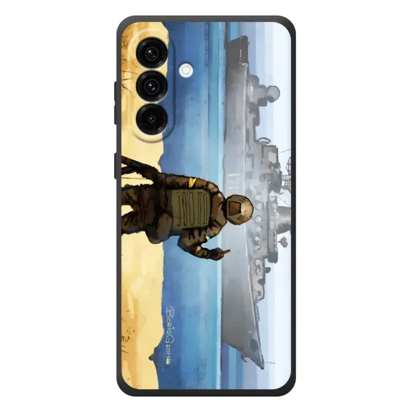 Чехол с принтом «Русский корабль» для Samsung Galaxy A37 Чехол с принтом «Русский корабль» для Samsung Galaxy A37