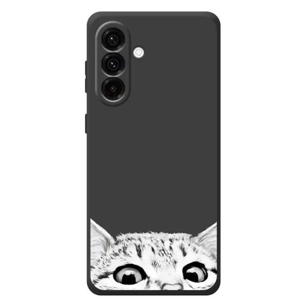 Чехол с принтом «Выглядывает кот» для Samsung Galaxy A37