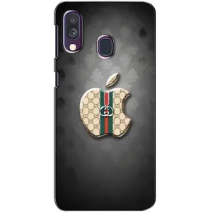 Чохли  GUCCI для Самсунг Галаксі A40 2019 (A405F) (AlphaPrint) (Apple gucci)