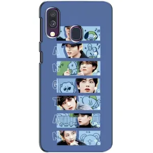 Чохли BTS для Samsung Galaxy A40 2019 (A405F) (AlphaPrint) (Bangtan)