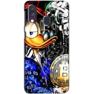 Чехли для Самсунг Галаксі A40 2019 (A405F) - Scrooge MagDag (PREMIUMPrint) (Біткойн Скрудж)