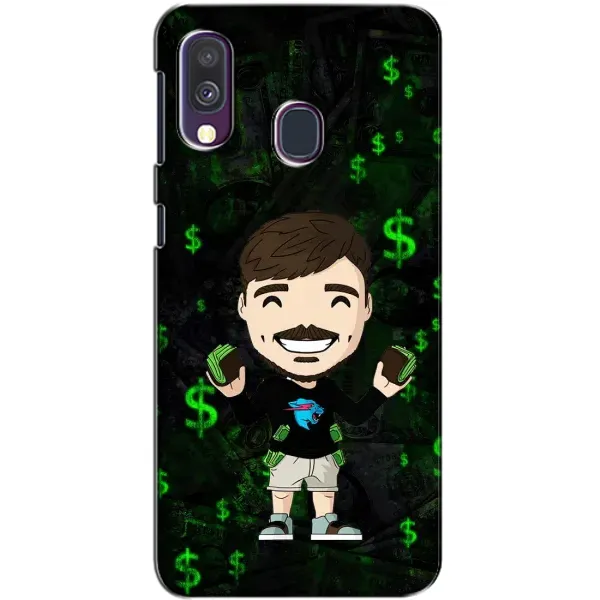 Чехол с принтом «Блогер Beast» для Samsung Galaxy A40 2019 (A405F)