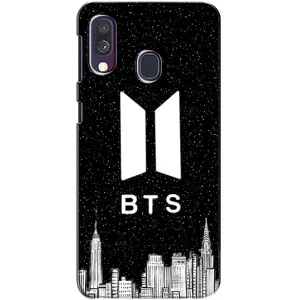 Чохли BTS для Samsung Galaxy A40 2019 (A405F) (AlphaPrint) (БТС Лого)