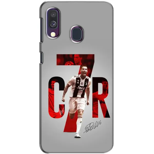 Чохол з принтом «C7R» для Samsung Galaxy A40 2019 (A405F)