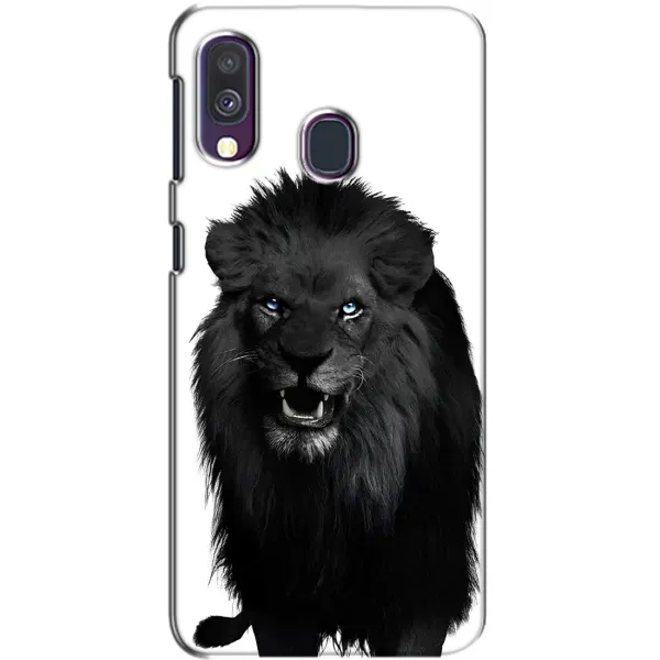 Чохол з принтом «Чорний ЛЕВ» для Samsung Galaxy A40 2019 (A405F)