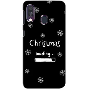 Різдвяні, Святкові Чохли для Самсунг Галаксі A40 2019 (A405F) (Christmas loading)