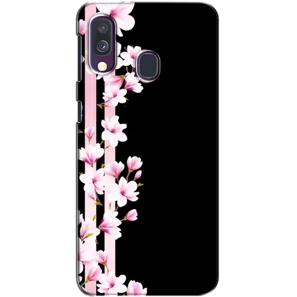 Чохол з принтом «Квіточки» для Samsung Galaxy A40 2019 (A405F)