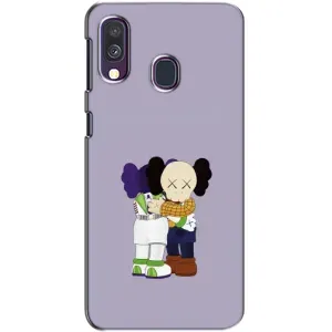 Чохли для Samsung Galaxy A40 2019 (A405F) - Bearbrick Louis Vuitton (PREMIUMPrint) (Дружба Беарбрік)