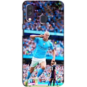 Чохли з футболістом Ерлінг Холанд для Samsung Galaxy A40 2019 (A405F) (AlphaPrint) (фанати Холанда)