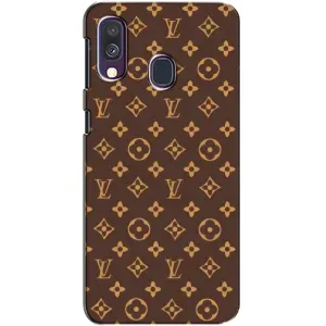 Чохли Луі Вітон для Samsung Galaxy A40 2019 (A405F) (AlphaPrint - LOUIS VUITTON) (фон LOUIS VUITTON)