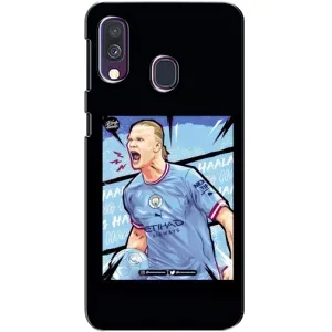Чохли з футболістом Ерлінг Холанд для Samsung Galaxy A40 2019 (A405F) (AlphaPrint) (гол Ерлінг Холанд)