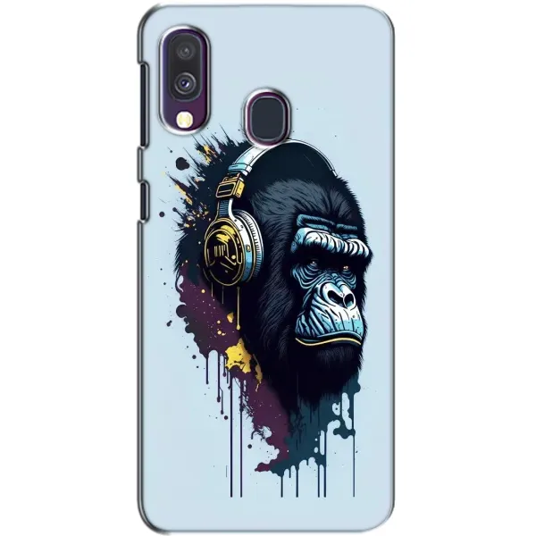 Чохол з принтом «Горила в навушниках» для Samsung Galaxy A40 2019 (A405F) Чохол з принтом «Горила в навушниках» для Samsung Galaxy A40 2019 (A405F)
