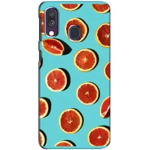 Чохли з фруктами для Samsung Galaxy A40 2019 (A405F) (VPrint) (Грейпфрут)