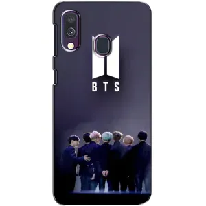 Чохли BTS для Samsung Galaxy A40 2019 (A405F) (AlphaPrint) (Група BTS)