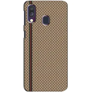 Чохли  GUCCI для Самсунг Галаксі A40 2019 (A405F) (AlphaPrint) (Гуччі полоса)