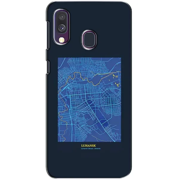 Чехол с принтом «Гуганск» для Samsung Galaxy A40 2019 (A405F)