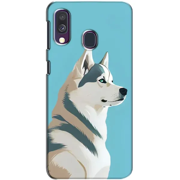 Чехол с принтом «Хаски арт» для Samsung Galaxy A40 2019 (A405F) Чехол с принтом «Хаски арт» для Samsung Galaxy A40 2019 (A405F)