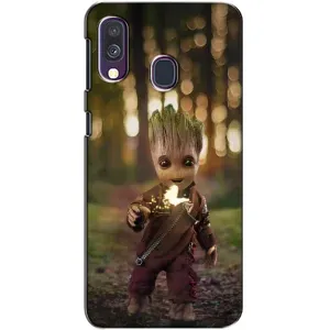 Чохол МАРВЕЛ для Самсунг Галаксі A40 2019 (A405F) (AlphaPrint) (I am Groot)
