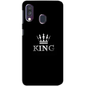 Чохол з Короною Самсунг Галаксі A40 2019 (A405F) - (AlphaPrint) (KING)