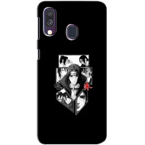 Чохли на тему: Ітачи Учіха для Samsung Galaxy A40 2019 (A405F) (AlphaPrint) (колаж Ітачі)