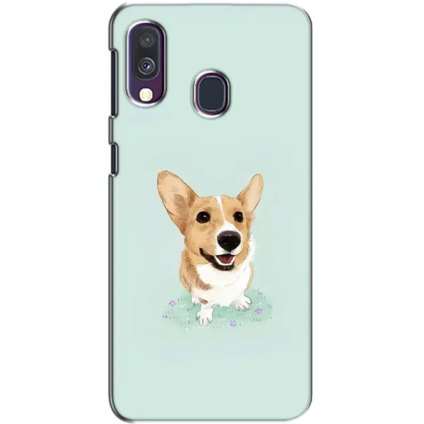Чохол з принтом «Коргі» для Samsung Galaxy A40 2019 (A405F)