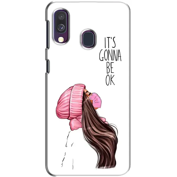 Чохол з принтом «Коронавірус» для Samsung Galaxy A40 2019 (A405F)