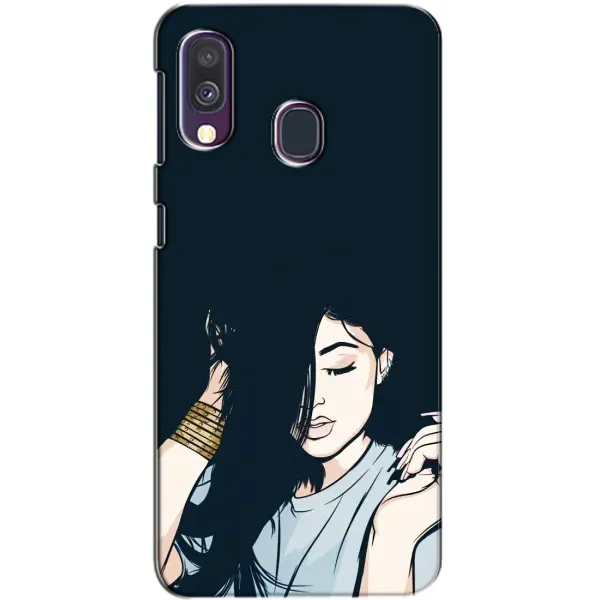 Чохол з принтом «Гарна дівчина» для Samsung Galaxy A40 2019 (A405F)