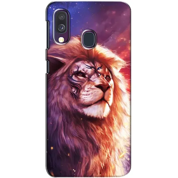 Чохол з принтом «Красочний Лев» для Samsung Galaxy A40 2019 (A405F)