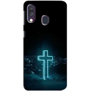 Чехол для Samsung Galaxy A40 2019 (A405F) (AlphaPrint) - (Христианские)