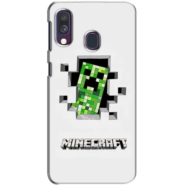 Чехол с принтом «крипер Майнкрафт» для Samsung Galaxy A40 2019 (A405F) Чехол с принтом «крипер Майнкрафт» для Samsung Galaxy A40 2019 (A405F)