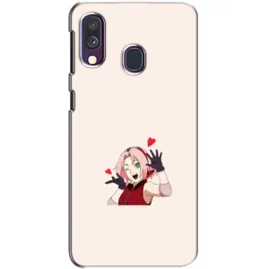 Чохли Персонажі Аніме Наруто для Samsung Galaxy A40 2019 (A405F) (AlphaPrint) (Лайк Сакура)