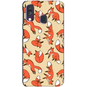 Чохли з картинкою Лисичка для Samsung Galaxy A40 2019 (A405F) (VPrint) (Лисички)