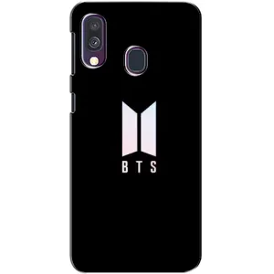 Чохли BTS для Samsung Galaxy A40 2019 (A405F) (AlphaPrint) (Лого BTS)