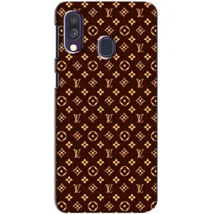 Чохли Луі Вітон для Samsung Galaxy A40 2019 (A405F) (AlphaPrint - LOUIS VUITTON) (лого LOUIS VUITTON)