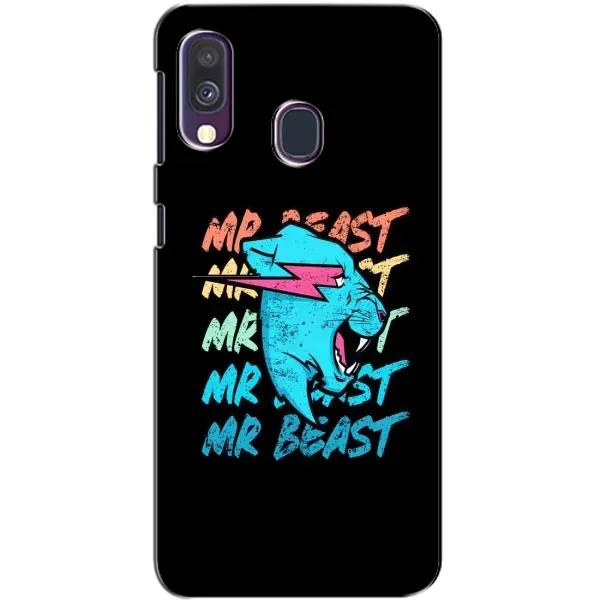 Чехол с принтом «logo Mr beast» для Samsung Galaxy A40 2019 (A405F)