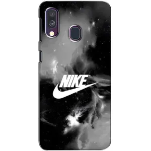 Чохол для Samsung Galaxy A40 2019 (A405F) - з принтом Найк (AlphaPrint) (Лого Найк)