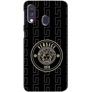 Чохли VERSACE для Самсунг Галаксі A40 2019 (A405F) (PREMIUMPrint) (Лого Версаче)