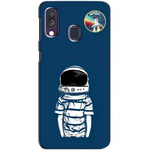 Чехол NASA для Samsung Galaxy A40 2019 (A405F) (AlphaPrint)