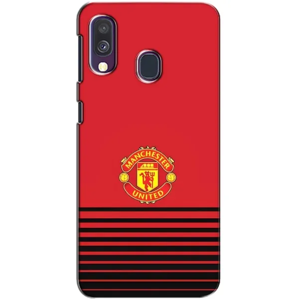 Чохол з принтом «manchester united» для Samsung Galaxy A40 2019 (A405F)