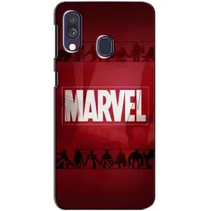 Чохол МАРВЕЛ для Самсунг Галаксі A40 2019 (A405F) (AlphaPrint) (MARVEL)
