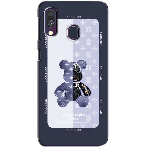 Чохол з принтом «Медведик LV» для Samsung Galaxy A40 2019 (A405F)